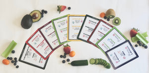Fruit & Veggie Flashcards - 24 ct by Healthy Kiddos™
