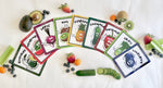 Digital Healthy Kiddos™ 24 Colorful Fruit & Veggie Flashcards